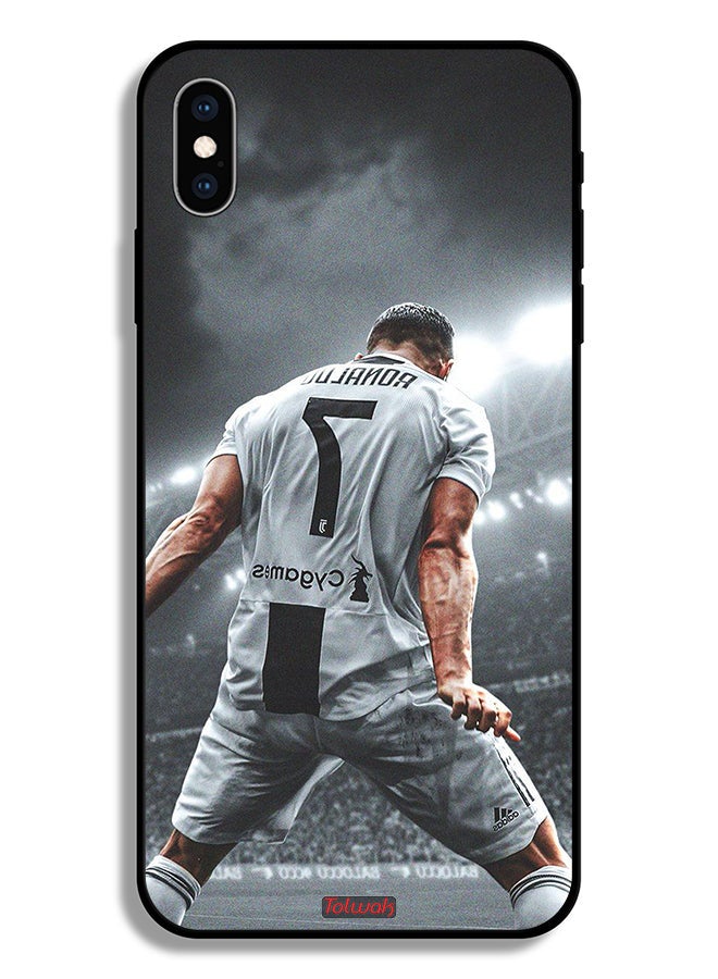 Tolwak Apple iPhone XS Max Protective Case Cristiano Ronaldo Celebration - Image 2