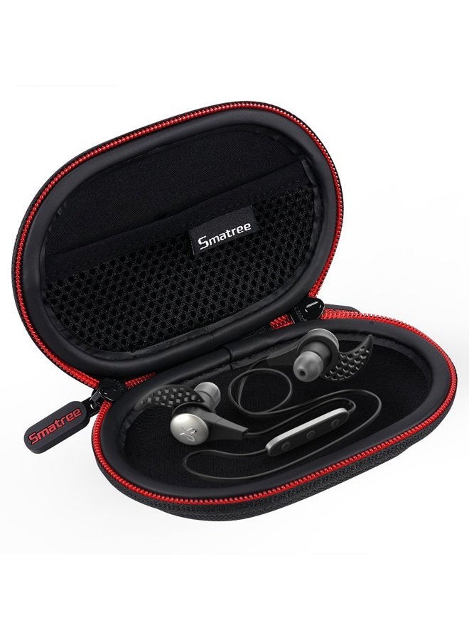 Smatree Headphone Hard Case Compatible with BeatsX, Beats Flex, Powerbeats2, Powerbeats3 Earphones, Bluetooth Sports Headphones(Black) - Image 4