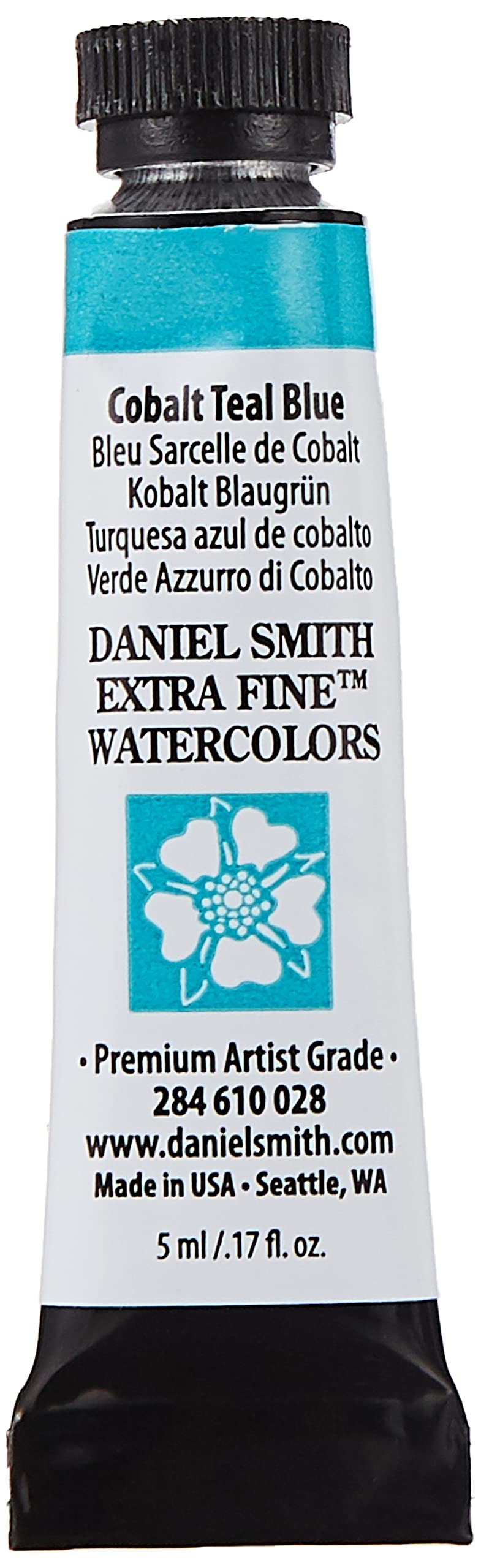Daniel Smith Extra Fine Watercolor Paint, 5ml Tube, Cobalt Teal Blue, 284610028, 0.17 Fl Oz (Pack of 1) - Image 5
