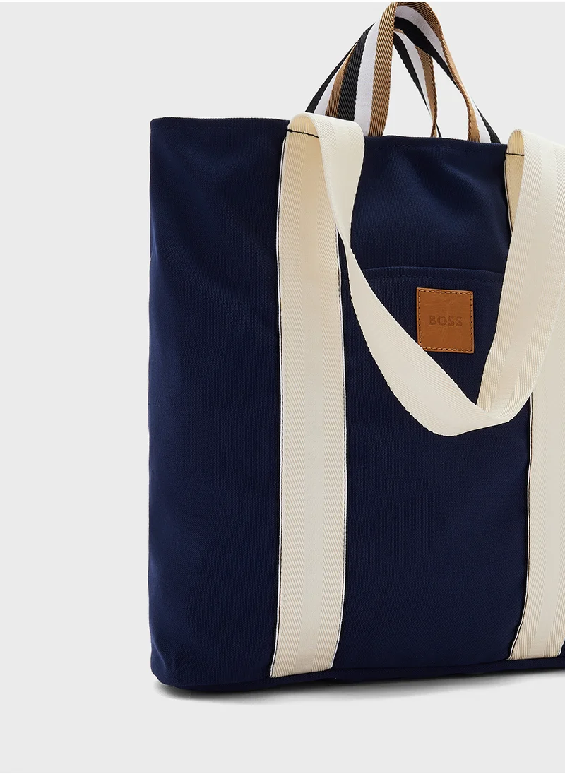 BOSS Deva Top Handle Tote Bag