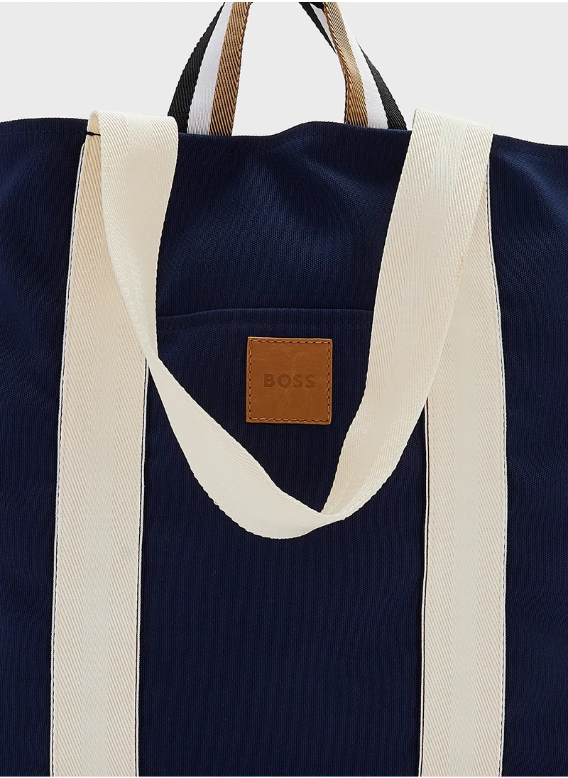 BOSS Deva Top Handle Tote Bag