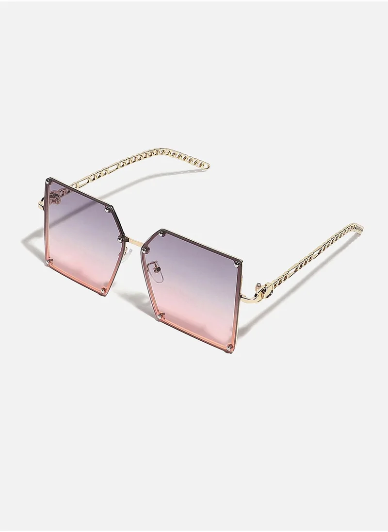 Haute Sauce Rectangular Sunglass
