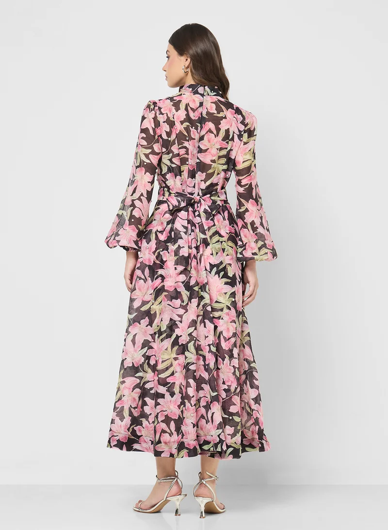 ELLA Floral Print Dress