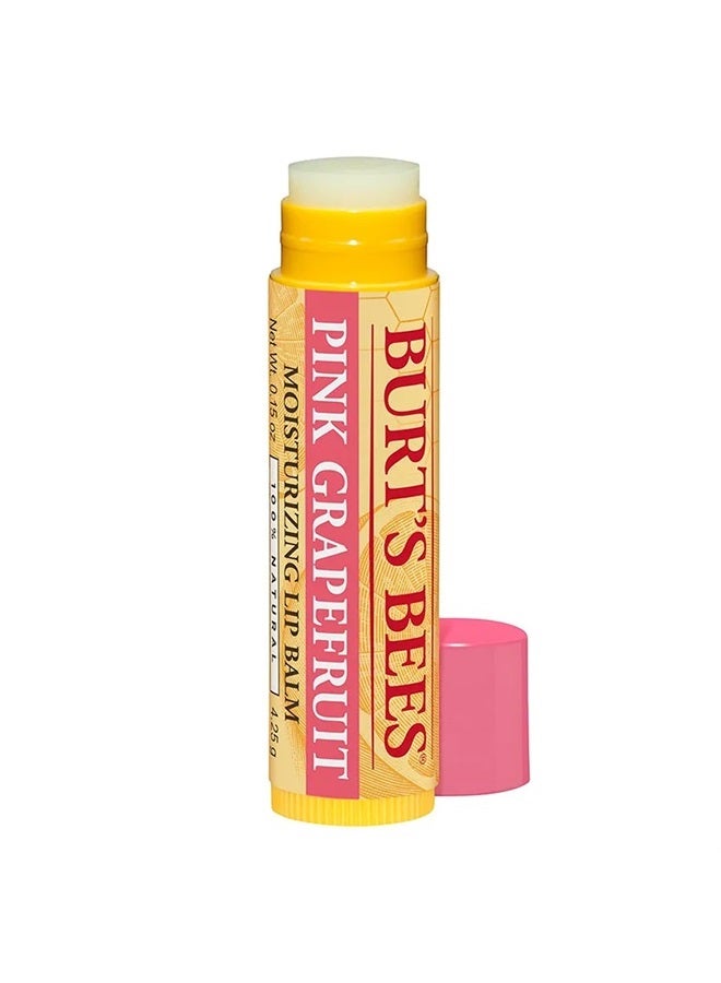 Burt's Bees Burts Lip Balm Pnk Grpfrt Size .15 O Burts Bee Lip Balm - Pink Grapefruit - Pack of 8 - Image 1