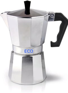 Generic Espresso Percolator Coffee Maker Silver/Black  - Image 3