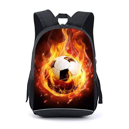 CAIWEI American Football Backpack School Bag - Image 1