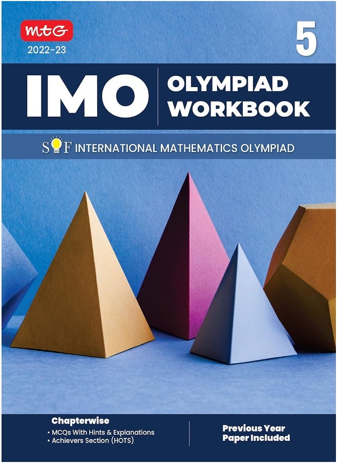 International Mathematics Olympiad (IMO) Work Book for Class 5 - MCQs, Previous Years Solved Paper and Achievers Section - Olympiad Books For 2022-2023 Exam  - Image 3