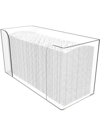 Cq acrylic Countertop Paper Towel DispenserFoldedClear Guest Towel Napkin Holder Suitable for Zfold Cfold or MultiFold Paper TowelsPack of 1 - pzsku/Z3CFEB99147F522EFF33AZ/45/1749490863/fe2909e8-c73b-4655-a450-64a528d4e5af