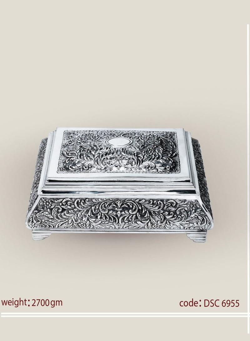 أوديسي علبة فضة مصنوعة يدويًا  (DSC6955) - Image 1