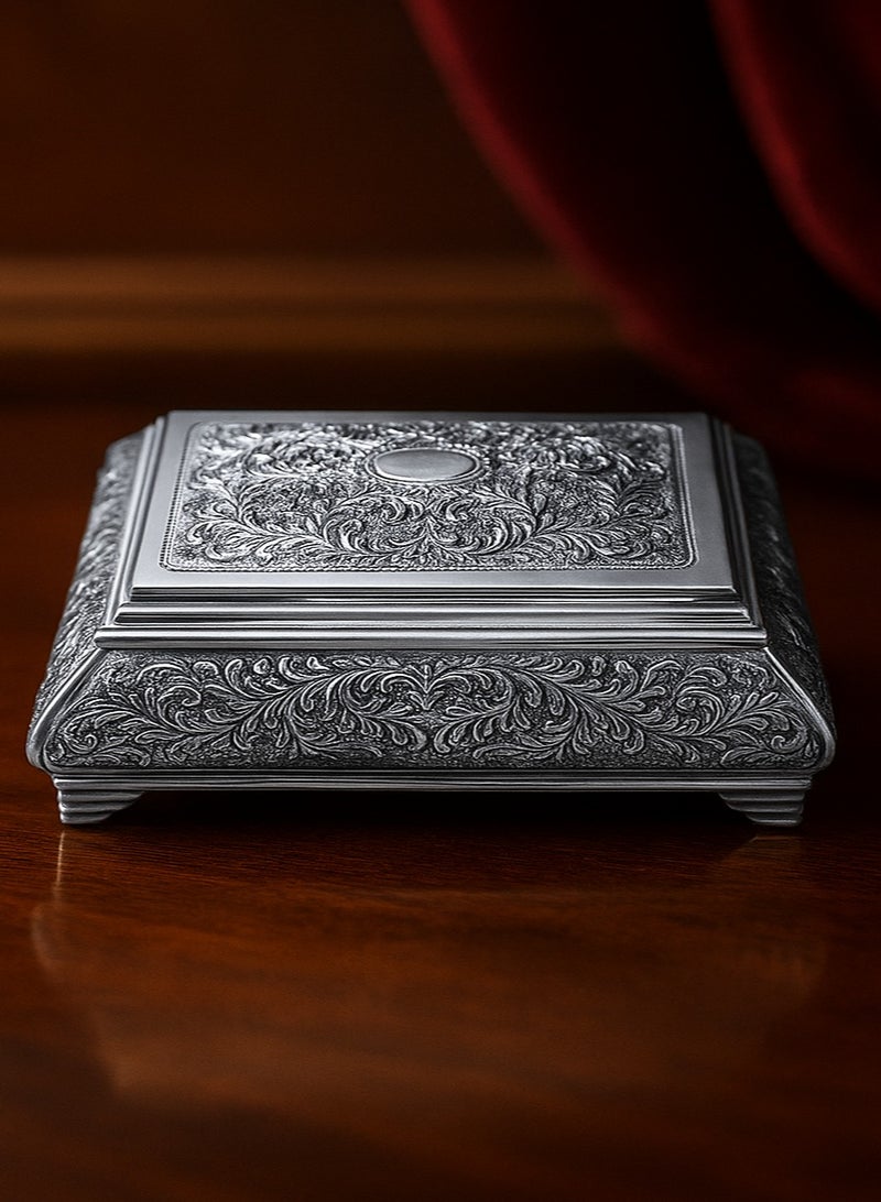 أوديسي علبة فضة مصنوعة يدويًا  (DSC6955) - Image 4