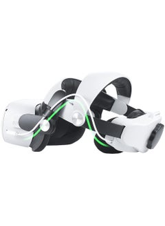 PROMASS Head Strap Compatible with Oculus Quest 2, Upgraded Head Strap with Battery for Enhanced Support Comfort,Adjustable Strap Replacement for Reduce Head Pressure  - Image 1