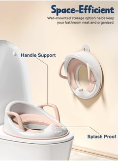 BAYBEE Baybee Comfy Baby Potty Seat for Kids, Toilet Training Seat for Baby with Soft Cushion Seat | Training Potty Chair with Comfortable Seating | Kids Potty Chair for 0 to 5 years (Pink)  - Image 4