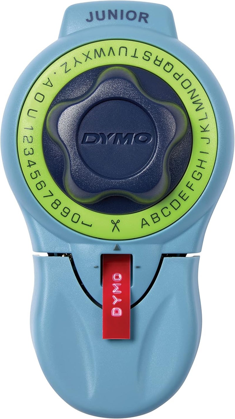 Dymo صانع ملصقات منزلي للأطفال | عجلة 42 حرف مع مقبض كبير | لا حاجة للبطاريات - Image 2