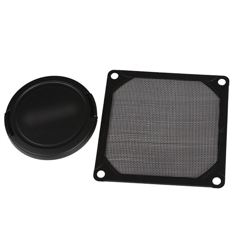 BQLZR BQLZR Black 80 X 80mm PC Computer Chassis Fan Filter Mesh Metal Strainer  - Image 3