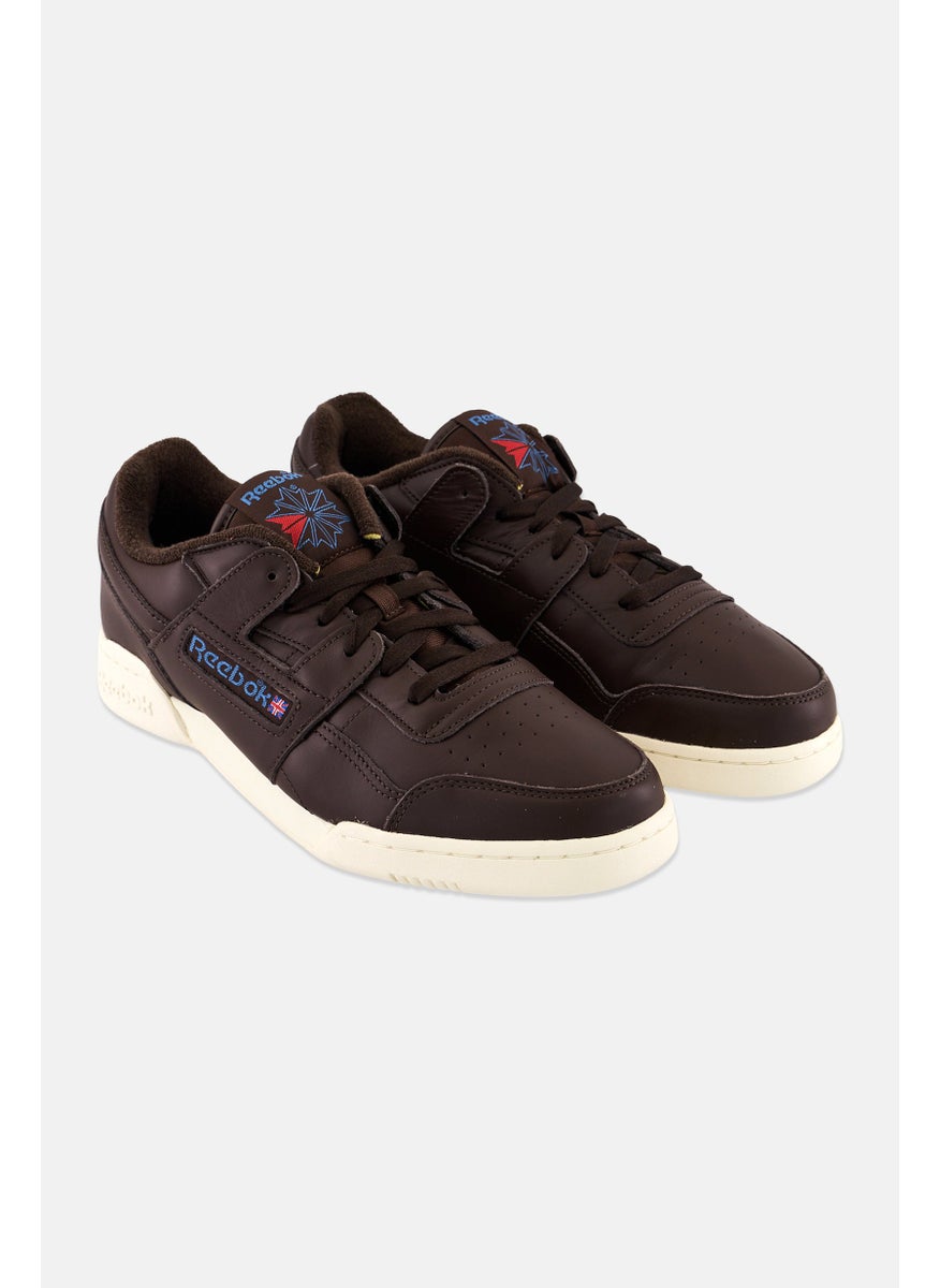 Reebok Men Workout Plus Vintage Lace Up Training Shoes, Brown  - Image 1