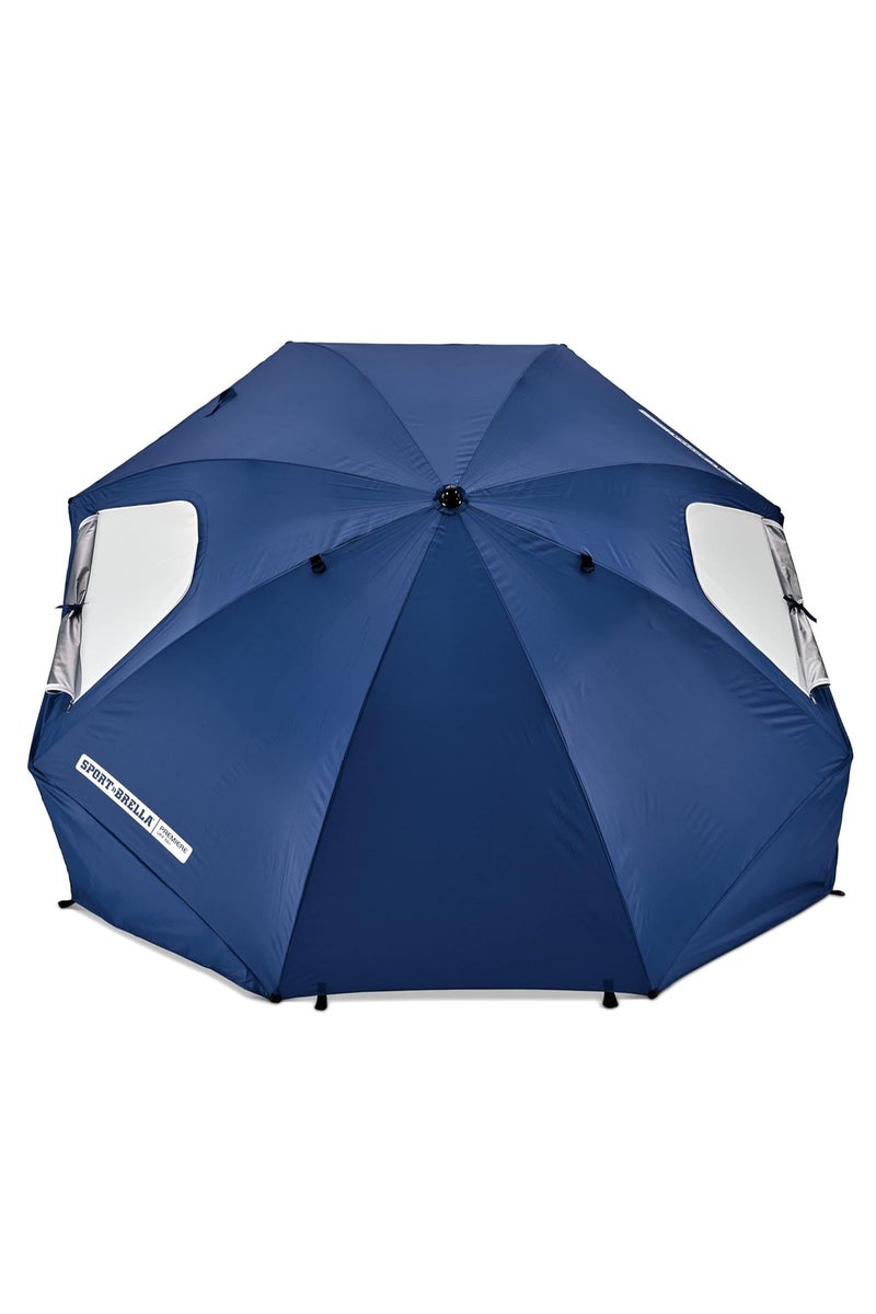SKLZ Sport-Brella Premiere Blue – 8 ft UPF 50+ Umbrella Shelter - Image 1