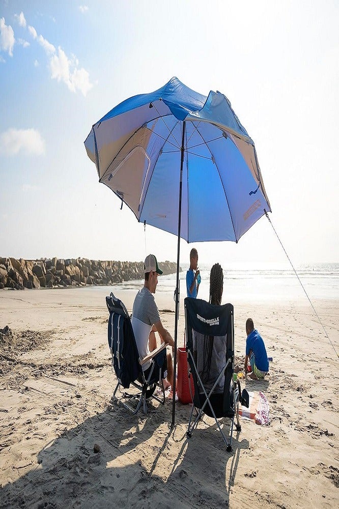 SKLZ Sport-Brella Premiere Blue – 8 ft UPF 50+ Umbrella Shelter - Image 2