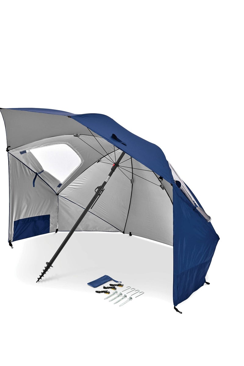 SKLZ Sport-Brella Premiere Blue – 8 ft UPF 50+ Umbrella Shelter - Image 3