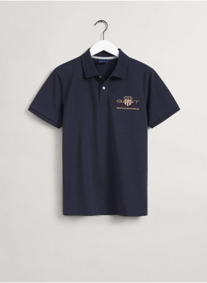 GANT Gant Archive Shield Pique Polo Shirt