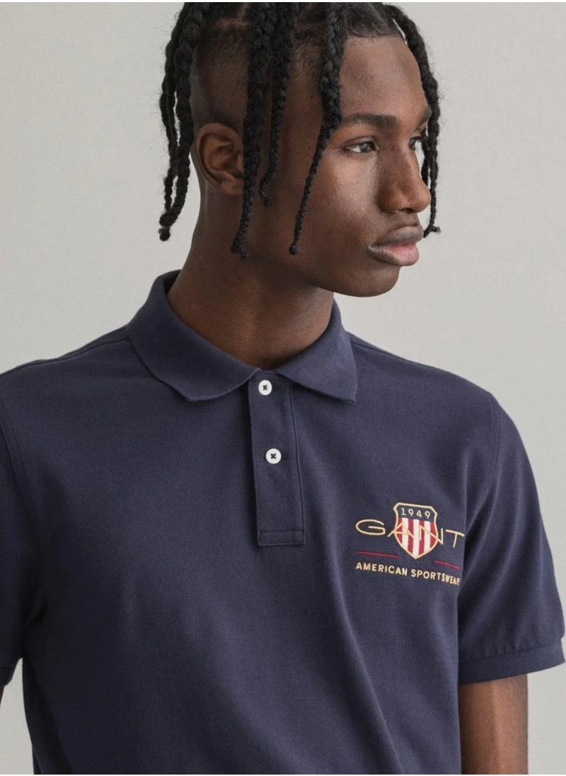 GANT Gant Archive Shield Pique Polo Shirt