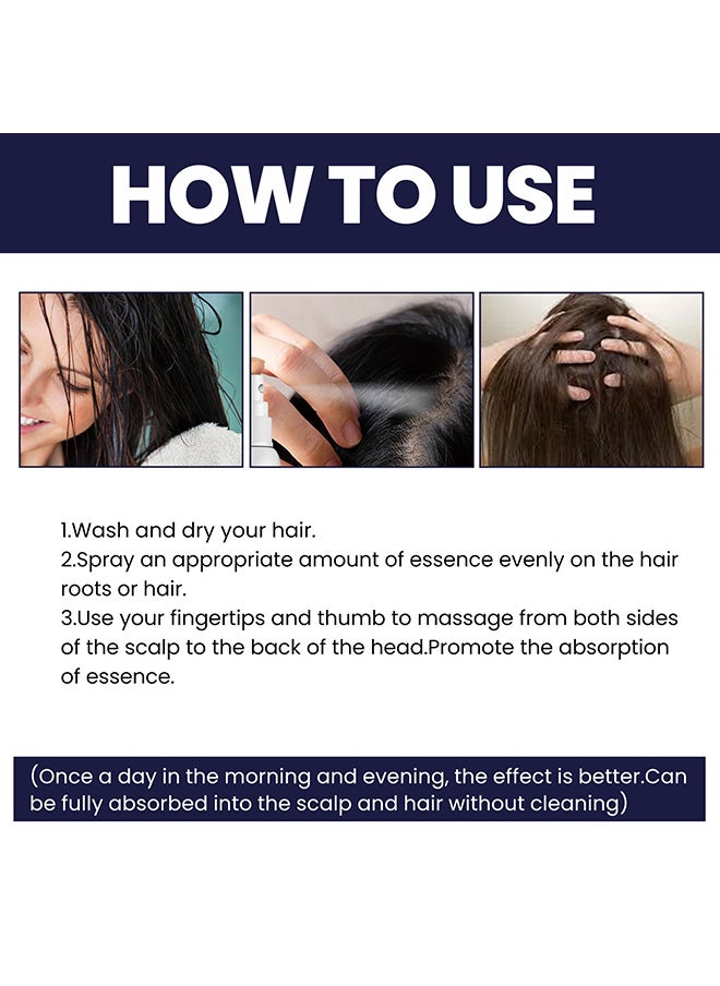 OUHOE - 14 Days Organic Nourishing Hair Care Regrowth Oil Spray Anti Hair Loss Treatment 50ml  Hair Growth Essence For MEN and Women - Image 1