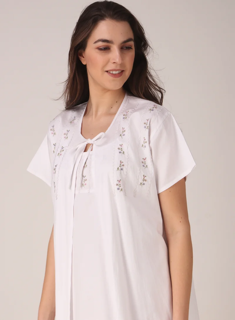 After Dark Brianna, White Nightdress and Gown