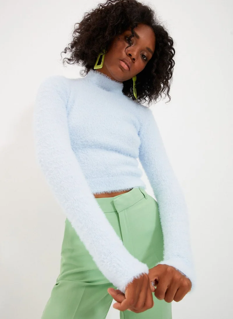 trendyol High Neck Knitted Sweater