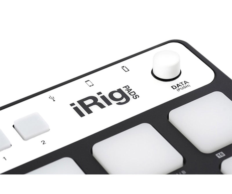 IK Multimedia iRig Pads Compact MPC-Style MIDI Pad Controller 16 Backlit Drum Pads Mobile Beat Production  Controller - Image 5