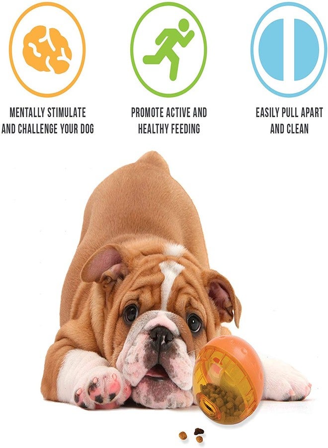 Our Pets Smarter Toys IQ Treat Ball Toy 5" Diameter Ball - Pack of 3 - Image 3