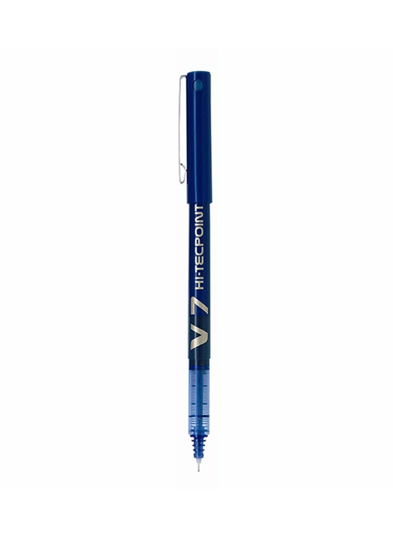 PILOT 1-Piece V7 Hi-Tecpoint Liquid Ink Rollerball Pen Blue - Image 2