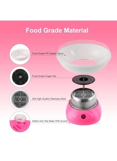 ARGT Cotton Candy Machine – 500W Candy Floss Maker for Kids & Adults, Works with Sugar-Free & Hard Candy, Easy to Use & Clean, Ideal for Birthday Parties, Includes Sticks & Scoop  - Image 3