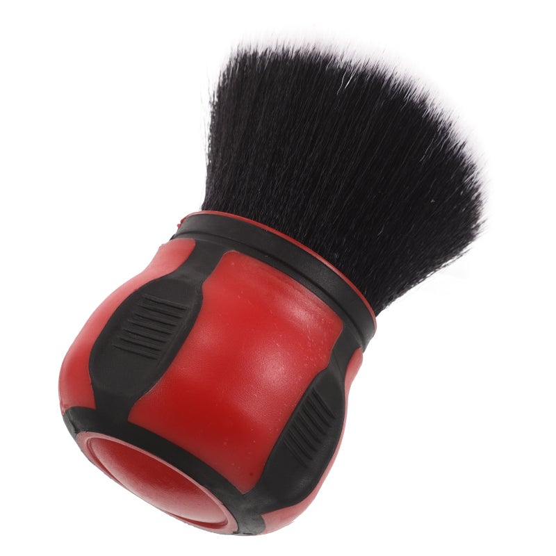 Red Auto Cleaning Brush with Soft Bristles for Automotive Interior and Exterior Detailing - Image 4