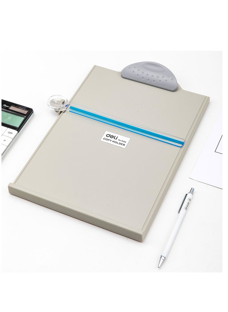 Deli A4 Size Clipboard With Copy Holder Function - Image 4