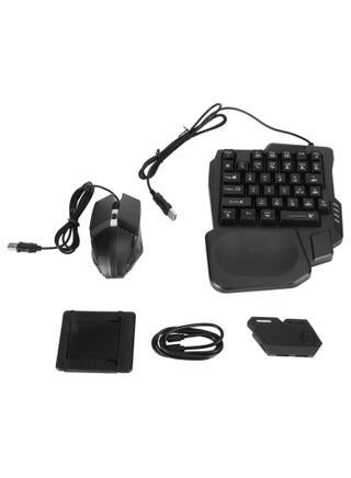 4 in 1 Mobile Game Combo Pack, Mix Se Converter + K13 Keyboard + G4 Mouse + Stand Handy Keyboard and Mouse Set, 5.0 Connection, for Android for iOS. - pzsku/Z3CFFA5621359CB18036EZ/45/_/1733389914/5b23de28-9061-4efa-a8f3-772a3df732da