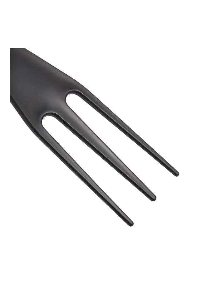 3-In-1 Plastic Detangling Hair Comb Black - Image 5