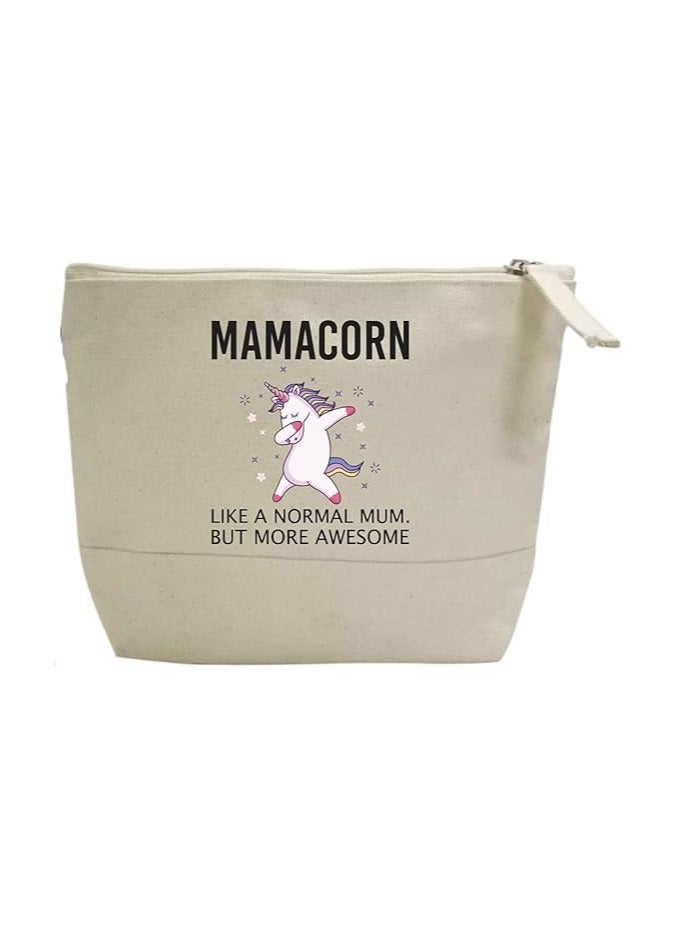 PRINTSHOP4ME Mother Cosmetic Travel Bag Makeup bags for Toiletries, Mobile Phone, Small Makeup Pouch For Women Popular As Mothers day gift or Gifts For Mother. - Image 1