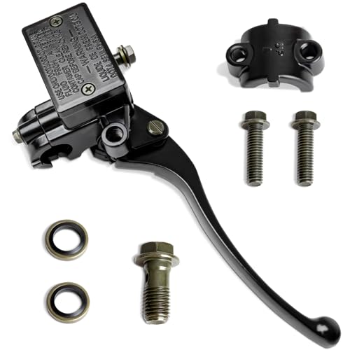 luxlead 7/8" Brake Master Cylinder Kit Handlebar Front Right Side Brake Lever Compatible with Honda TRX TRX250 TRX300 350 400 450 Rincon Foreman Rancher - Image 1
