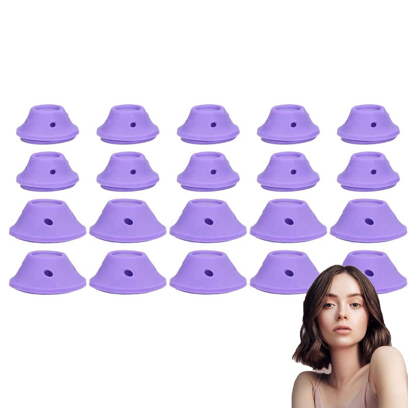 Betued Hair Curlers to Sleep in 20pcs Heatless Hair Curler Heatless Curlers Hair Curlers No Heat Hair Rollers Heatless Self Grip Roller Hair Dressing Curlers Hair Mushroom Shaped Hair Curlers Set