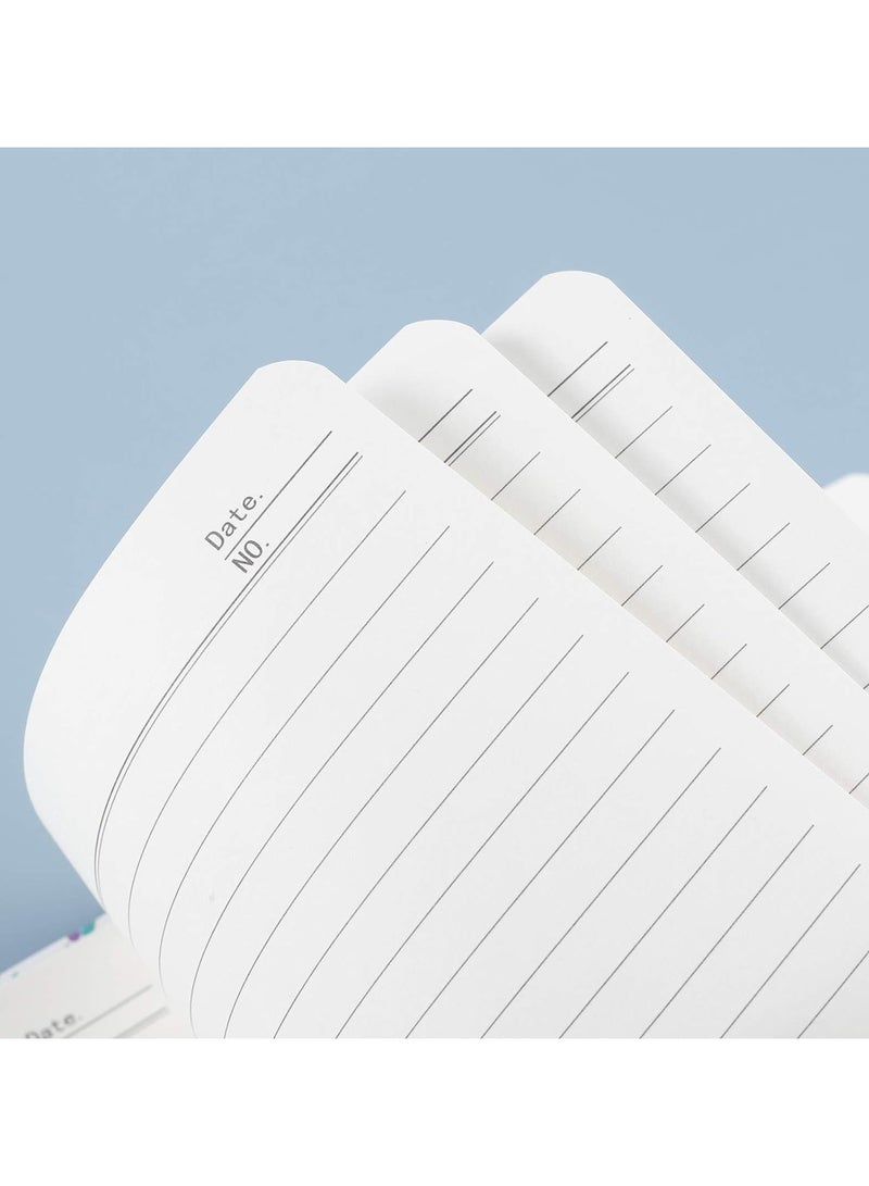 دفتر ملاحظات حلزوني للنساء، غلاف مقوى، دفتر ملاحظات حلزوني، ورق جيب خلفي مزخرف بزهور جميلة، للهدايا، مكتب العمل والمدرسة، مستلزمات الأعمال المنزلية، عبوة من 3 قطع بحجم A5 - Image 4