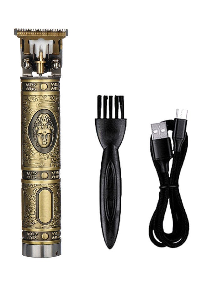 NIBEMINENT Electric Hair Trimmer Gold/Black