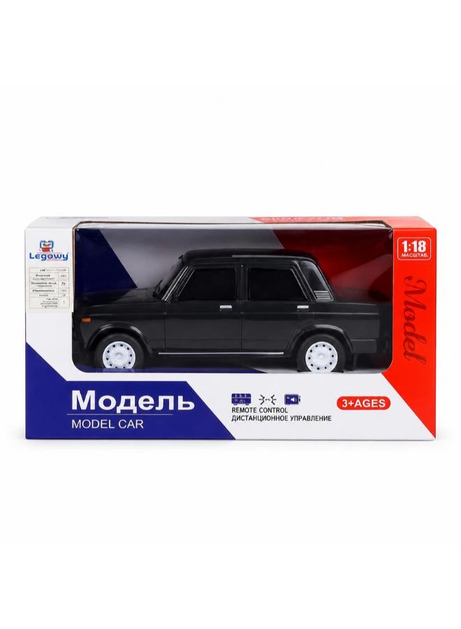 Remote Control Classic Model Car - 1:18 Scale - White - Image 4