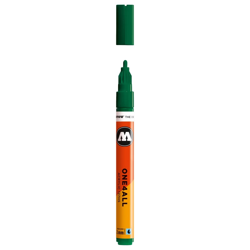 Molotow ONE4ALL Acrylic Paint Marker 2mm Mister Green 1 Each 127209