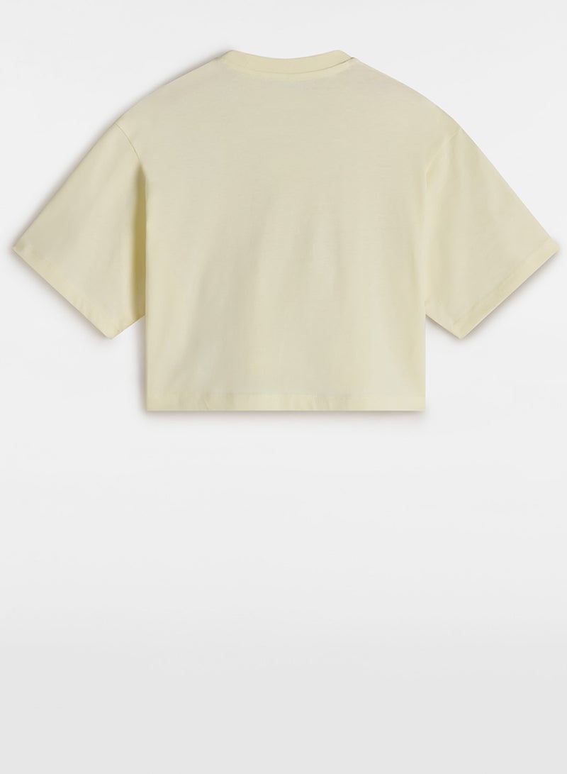 فانز تيشيرت أطفال بقصة مريحة بطبعة طيور - Image 2