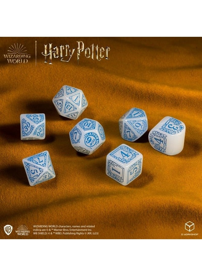 Q WORKSHOP Harry Potter Ravenclaw Modern Dice White - Image 3