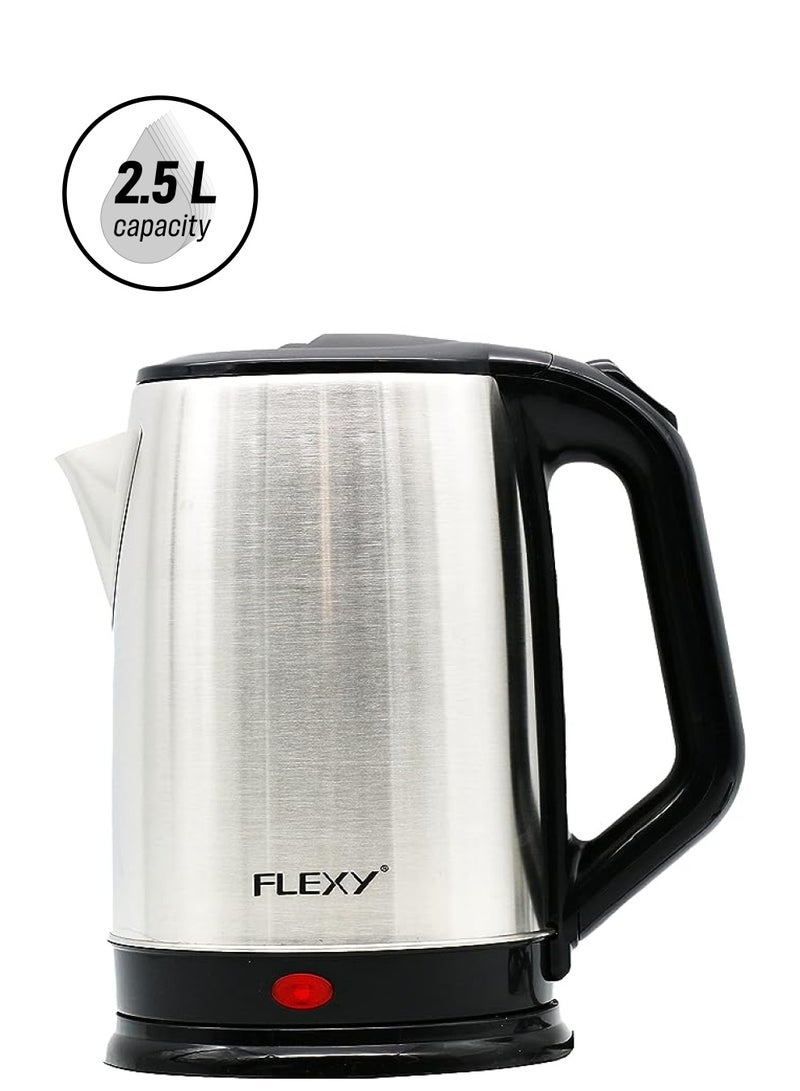 فليكسي غلاية ستانلس ستيل بملف مخفي سعة 2.5 لتر - Image 1