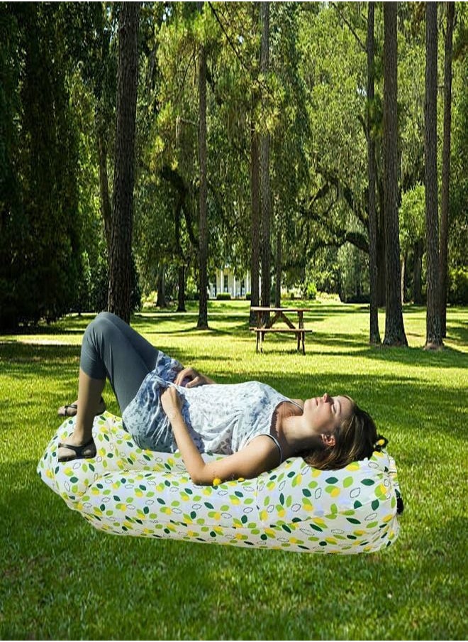 fashionhome - Modern Air Inflatable Outdoor Portable Camping Sofa Cushion Bed - Image 1