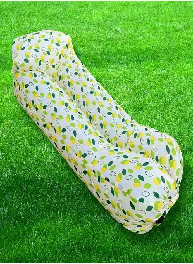 fashionhome - Modern Air Inflatable Outdoor Portable Camping Sofa Cushion Bed - Image 1