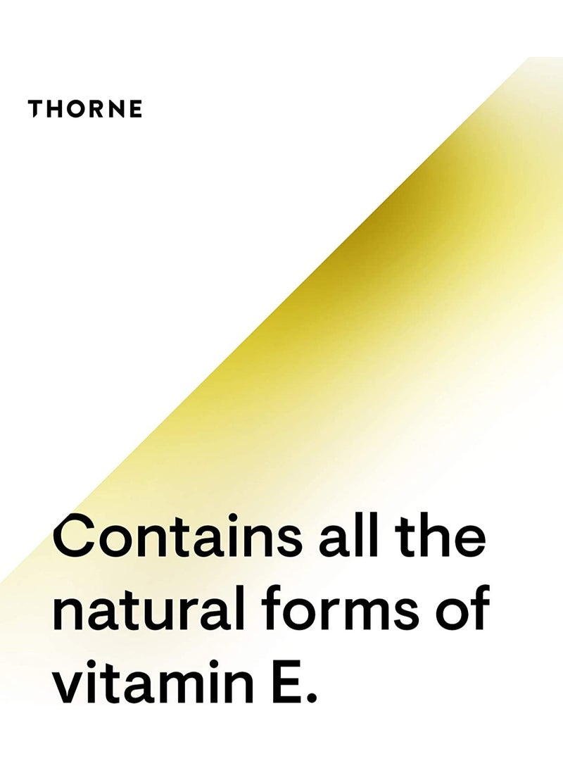 Thorne مكمل غذائي Ultimate-E Mixed Tocopherols 60 كبسولة هلامية - Image 5