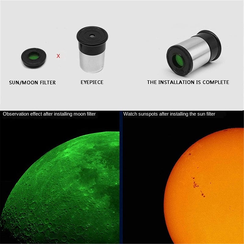 HELLARO Astronomical Reflector Telescope Model F70076 Astronomical Telescope- HD Precise Optics -with 700 Focal Length, 175x Upto 350X Magnification - Image 3