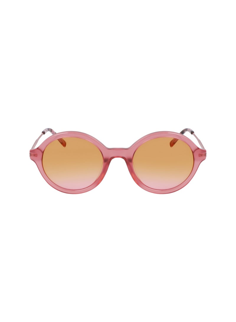 DKNY FULL RIM METAL ACETATE DKNY SUN DK714S 5122 (675) MILKY ROSE - Image 2